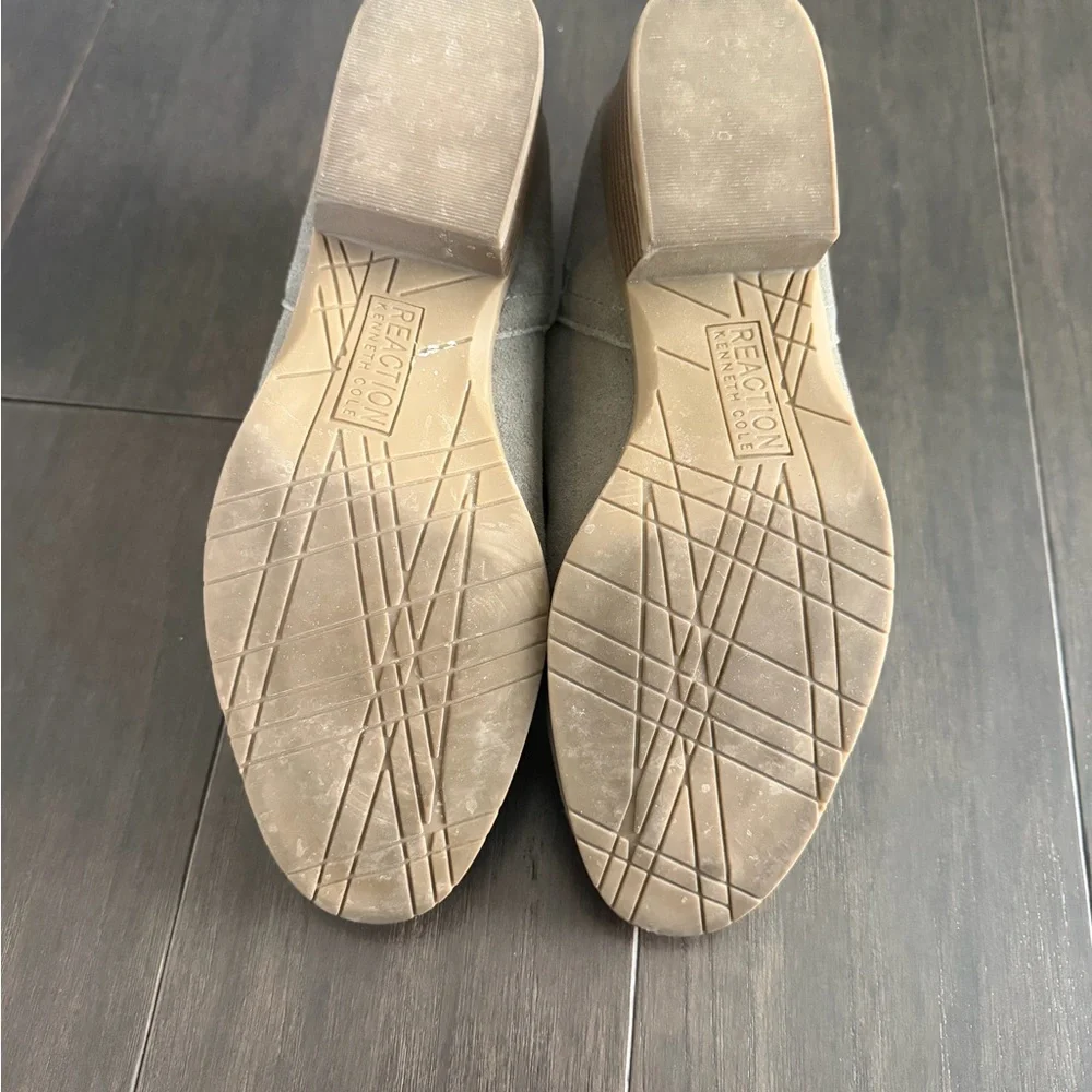 Kenneth Cole Taupe Ankle Booties